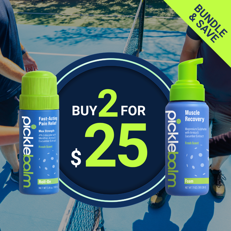 Promotional image of Picklebalm products with a buy two for $25 offer.
