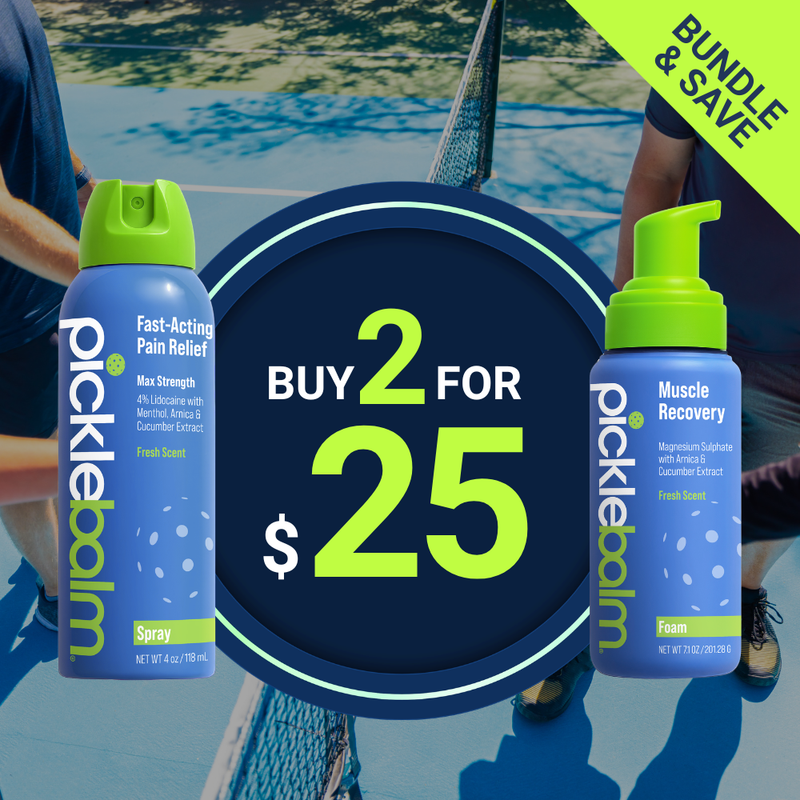 Promotional image of Picklebalm products with a buy two for $25 offer.