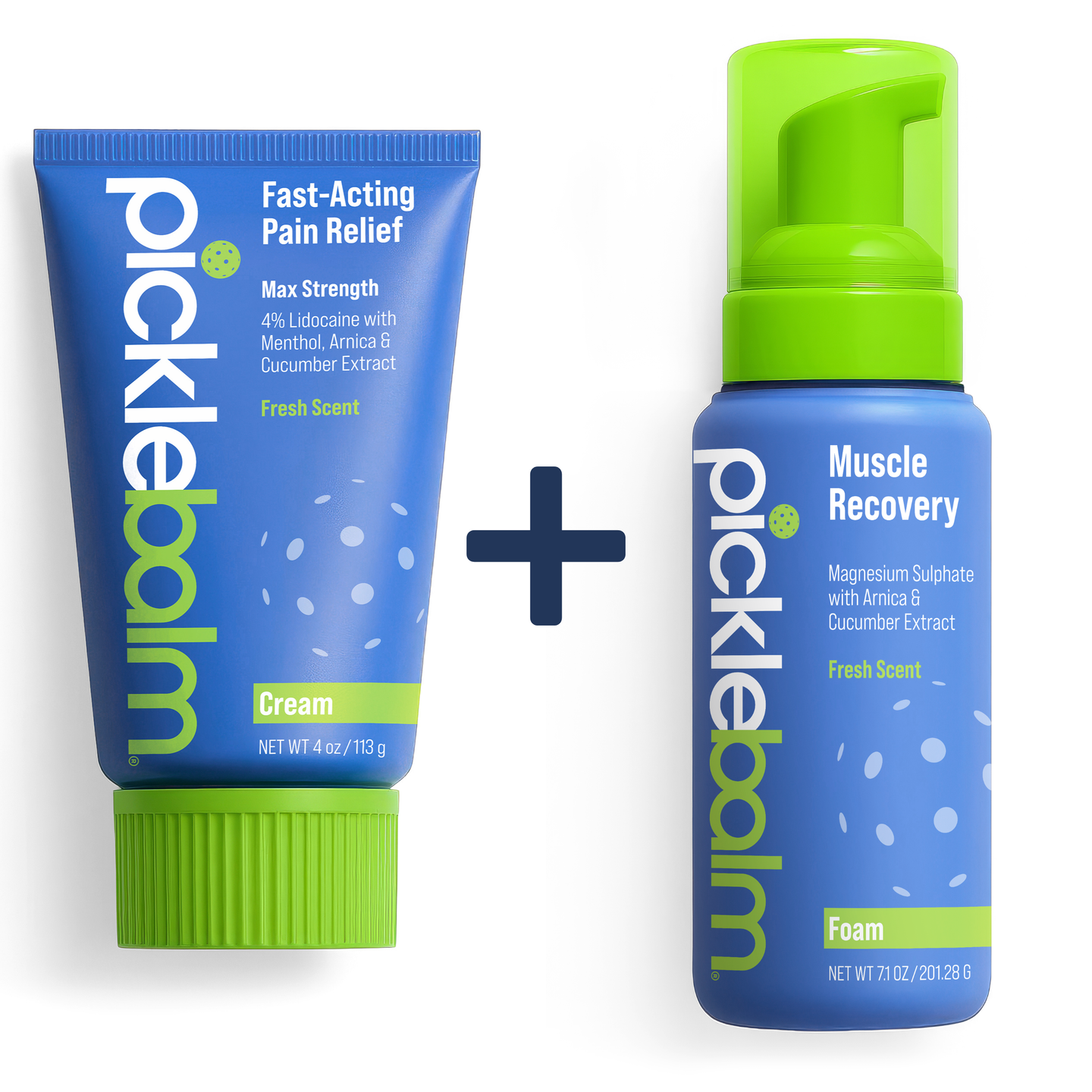 Picklebalm® Pain Relief Cream + Recovery Foam Bundle