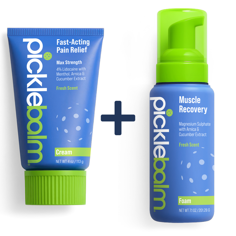 Picklebalm® Pain Relief Cream + Recovery Foam Bundle