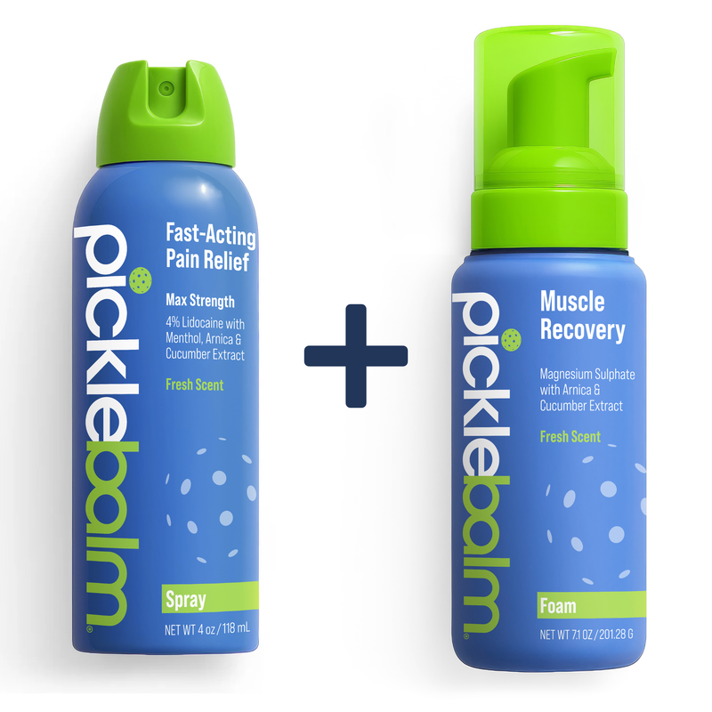 Picklebalm® Pain Relief Spray + Recovery Foam Bundle